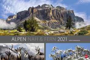 Alpen nah und fern Edition Kalender 2021 von Heye, Schmidbauer,  Heinz