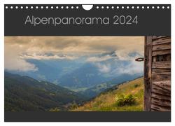 Alpenpanorama 2024 (Wandkalender 2024 DIN A4 quer), CALVENDO Monatskalender von Sielaff,  Marcus