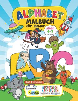 Alphabet-Lernbuch für Kinder von 4-7 Jahren