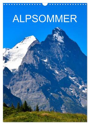 Alpsommer (Wandkalender 2024 DIN A3 hoch), CALVENDO Monatskalender von Caumont,  Renaldo