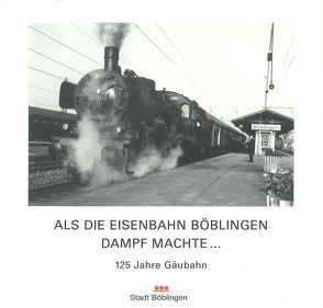 Als die Eisenbahn Böblingen Dampf machte… von Scholz,  Günter, Vogelgsang,  Alexander, Wenzel,  Cornelia