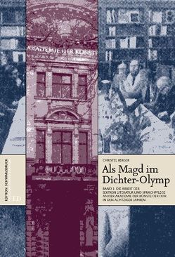 Als Magd im Dichter-Olymp von Berger,  Christel