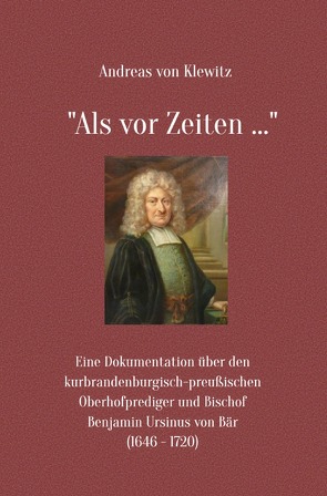 „Als vor Zeiten …“ von von Klewitz,  Andreas