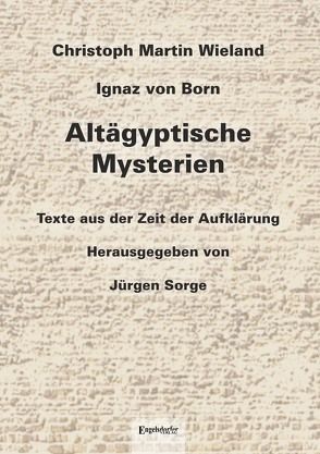 Altägyptische Mysterien von Sorge,  Jürgen