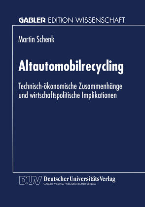 Altautomobilrecycling von Schenk,  Martin