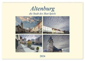 Altenburg, die Stadt des Skat-Spiels (Wandkalender 2024 DIN A2 quer), CALVENDO Monatskalender von Rufotos,  Rufotos