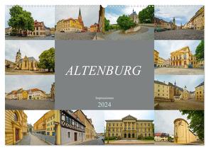 Altenburg Impressionen (Wandkalender 2024 DIN A2 quer), CALVENDO Monatskalender von Meutzner,  Dirk