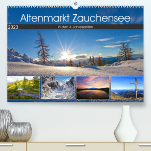 Altenmarkt Zauchensee (Premium, hochwertiger DIN A2 Wandkalender 2023, Kunstdruck in Hochglanz) von Kramer,  Christa