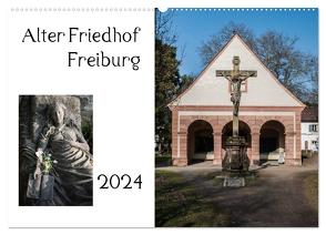 Alter Friedhof Freiburg (Wandkalender 2024 DIN A2 quer), CALVENDO Monatskalender von Muehlbacher,  Joerg