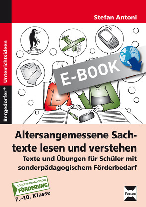 Altersangemessene Sachtexte lesen und verstehen von Antoni,  Stefan, Ensslin,  Anna