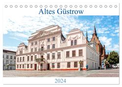 Altes Güstrow (Tischkalender 2024 DIN A5 quer), CALVENDO Monatskalender von pixs:sell,  pixs:sell