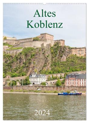 Altes Koblenz (Wandkalender 2024 DIN A2 hoch), CALVENDO Monatskalender von Stock,  pixs:sell@Adobe