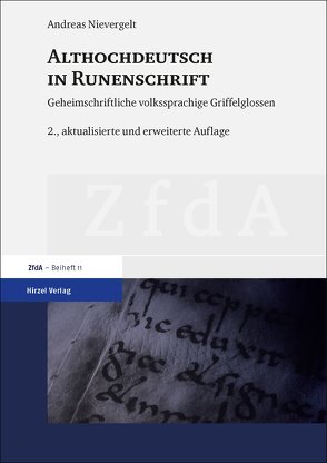 Althochdeutsch in Runenschrift von Nievergelt,  Andreas