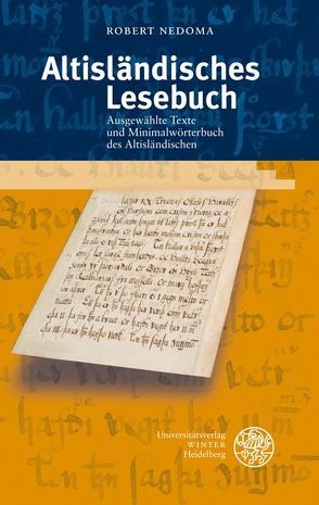 Altisländisches Lesebuch von Nedoma,  Robert