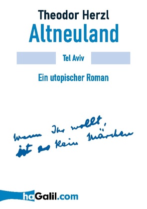 Altneuland von Herzl,  Theodor, Livnat,  Andrea