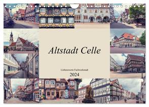 Altstadt Celle (Wandkalender 2024 DIN A4 quer), CALVENDO Monatskalender von Gierok ; Magik Artist Design,  Steffen