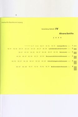 Àlvaro Sotillo von Institut für Buchkunst Leipzig an der Hochschule für Grafik und Buchkunst Leipzig, Sotillo,  Alvaro