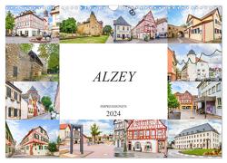 Alzey Impressionen (Wandkalender 2024 DIN A3 quer), CALVENDO Monatskalender von Meutzner,  Dirk