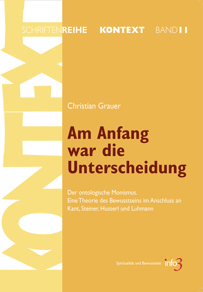 Am Anfang war die Unterscheidung von Grauer,  Christian