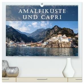 Amalfiküste und Capri (hochwertiger Premium Wandkalender 2024 DIN A2 quer), Kunstdruck in Hochglanz von Kruse,  Joana