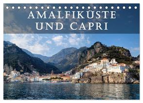 Amalfiküste und Capri (Tischkalender 2024 DIN A5 quer), CALVENDO Monatskalender von Kruse,  Joana