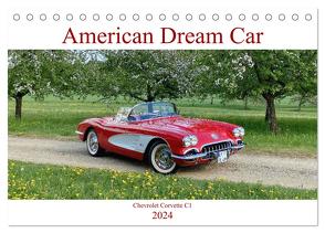 American Deam Car Corvette C1 (Tischkalender 2024 DIN A5 quer), CALVENDO Monatskalender von Brückmann,  Michael