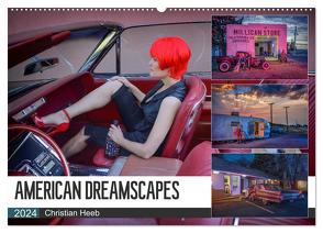 American Dreamscapes (Wandkalender 2024 DIN A2 quer), CALVENDO Monatskalender von Heeb,  Christian