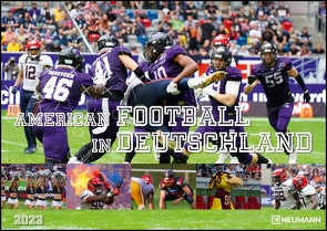 American Football in Deutschland 2023 – Foto-Kalender – Wand-Kalender – 42×29,7 – Sport