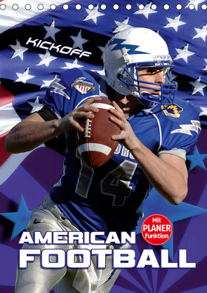 American Football – Kickoff (Tischkalender 2021 DIN A5 hoch) von Bleicher,  Renate