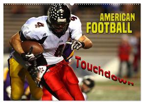 American Football – Touchdown (Wandkalender 2024 DIN A2 quer), CALVENDO Monatskalender von Bleicher,  Renate