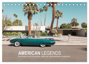 AMERICAN LEGENDS (Tischkalender 2024 DIN A5 quer), CALVENDO Monatskalender von Becker,  Roman