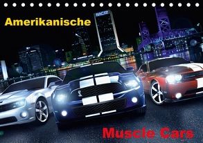 Amerikanische Muscle Cars (Tischkalender 2018 DIN A5 quer) von 2016 by Atlantismedia,  (c)