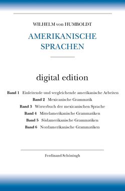 Amerikanische Sprachen von Ringmacher,  Manfred, Tintemann,  Ute, von Humboldt,  Wilhelm