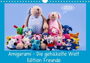 Amigurumi – Die gehäkelte Welt Freunde (Wandkalender 2020 DIN A4 quer) von Sommer Fotografie,  Sven