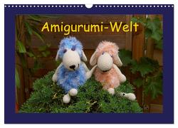 Amigurumi-Welt (Wandkalender 2024 DIN A3 quer), CALVENDO Monatskalender von Schneller,  Helmut