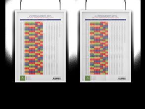 AMM &TCM Lehrtafel Jahreskalender mit den Jahren 2015 und 2016 von Uhrhan,  Michael