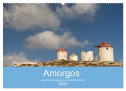 Amorgos – Kykladenimpressionen (Wandkalender 2024 DIN A2 quer), CALVENDO Monatskalender von Rusch,  Winfried