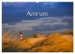 Amrum – Eine farbenfrohe Insellandschaft (Wandkalender 2024 DIN A2 quer), CALVENDO Monatskalender von Koch - Siko-Fotomomente.de,  Silke