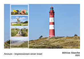 Amrum – Impressionen einer Insel (édition blanche, DIN A3 Wandkalender 2021, 42×29.7 cm, Querformat) von Schulz,  Olaf