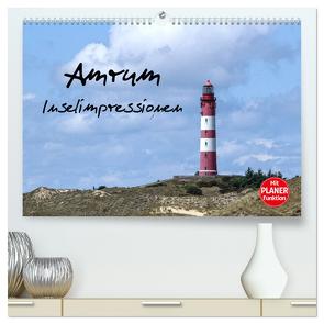 Amrum – Inselimpressionen (hochwertiger Premium Wandkalender 2024 DIN A2 quer), Kunstdruck in Hochglanz von Potratz,  Andrea