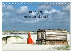 Amrum, Perle der Nordsee (Tischkalender 2024 DIN A5 quer), CALVENDO Monatskalender von Fröhlich,  Simona