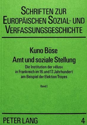 Amt und soziale Stellung von Böse,  Kuno