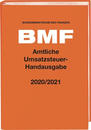 Amtliche Umsatzsteuer-Handausgabe 2020/2021