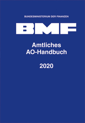 Amtliches AO-Handbuch 2020