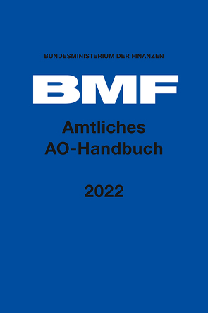 Amtliches AO-Handbuch 2022