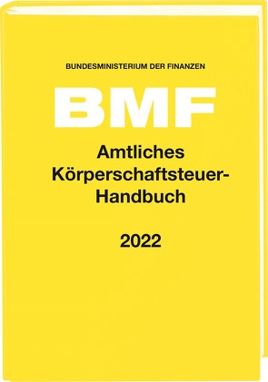 Amtliches Körperschaftsteuer-Handbuch 2022