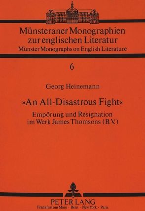 «An All-Disastrous Fight» von Deggerich,  Georg