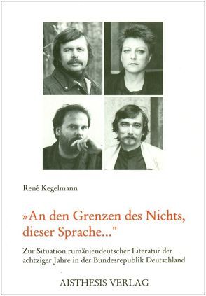 An den Grenzen des Nichts, dieser Sprache… von Kegelmann,  René