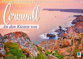 An den Küsten von Cornwall (Tischkalender 2020 DIN A5 quer) von CALVENDO