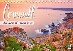 An den Küsten von Cornwall (Tischkalender 2021 DIN A5 quer) von CALVENDO